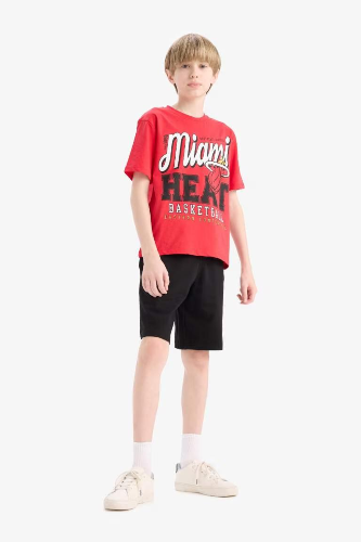 Resim Defacto Erkek Çocuk Kısa Kol T-shirt E4837A8RD59