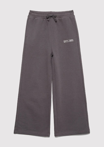 Resim Mavi Wide Leg Kız Çocuk Eşofman Alt M7010034-90778