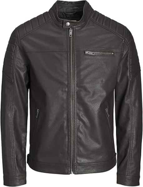 Resim Jack & Jones Jjerocky Jacket Noos Erkek Deri Mont Ve Ceket 12147218