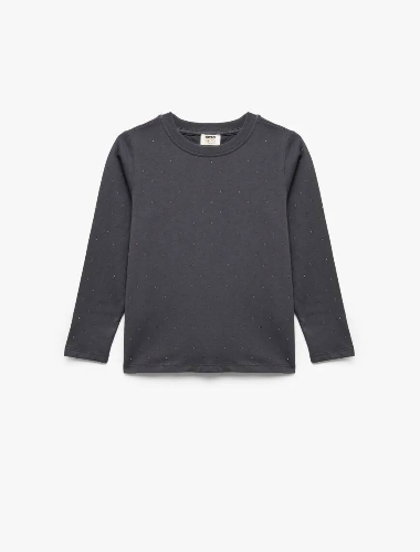 Resim Koton Kız Çocuk Sweat 6Wkg10185Ak