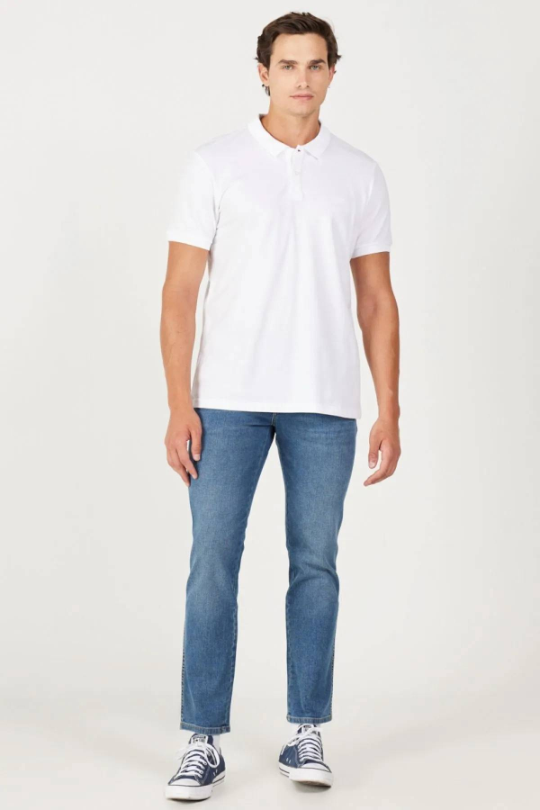 Resim Wrangler Kısa Erkek  Regular Fit Polo T-shirt W2510720104