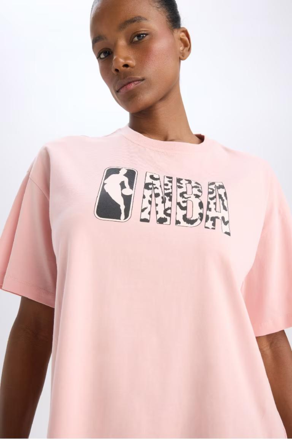 Resim Defacto Kadın Kısa Kol T-shirt D8801AXPN243