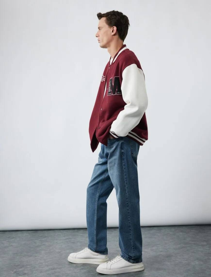 Resim Koton Erkek Jean Pantolon 6Wam40056Nd