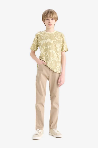 Resim Defacto Erkek Çocuk Kısa Kol T-shirt D9290A8KH445