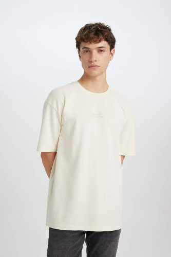 Resim Defacto Erkek  T-shirt D5494AX/ER137