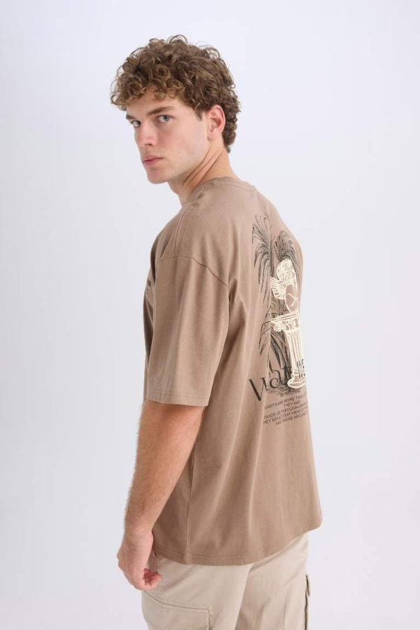 Resim Defacto Erkek  T-shirt D5510AXBN229