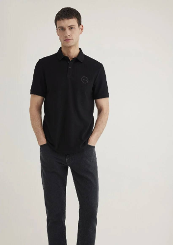 Resim Mavi Polo Erkek T-Shirt M0610305-900