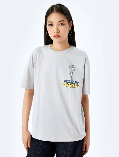 Resim Koton Kadın T-shirt 5SAL10154IK