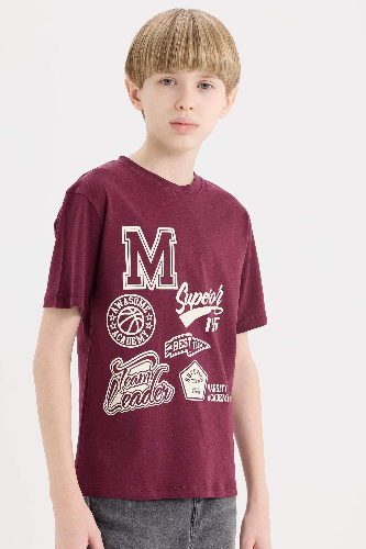 Resim Defacto Erkek Çocuk Kısa Kol T-shirt E0090A8BR232