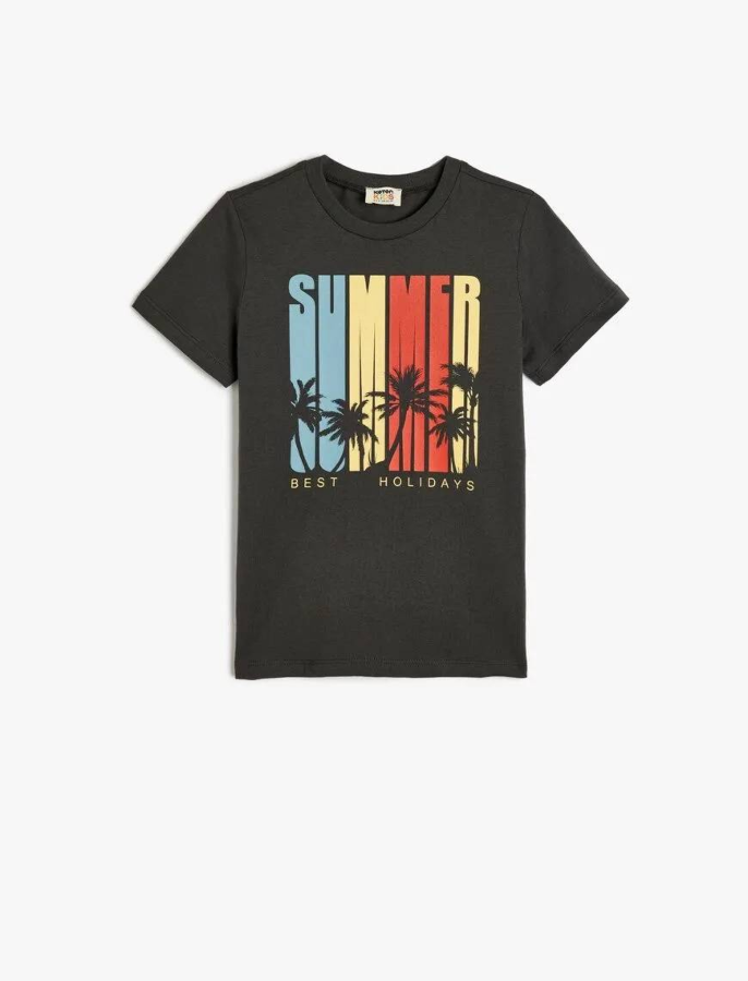 Resim Koton Erkek Çocuk T-shirt 5SKB10134TK