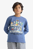 Resim Defacto Erkek Çocuk Uzun Kol T-shirt F5093A8/IN247
