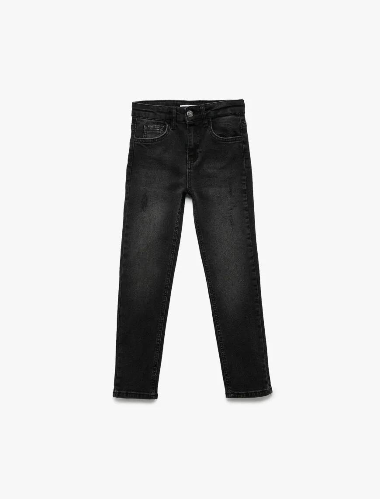 Resim Koton Erkek Çocuk Jean Pantolon 6Wkb40007Td