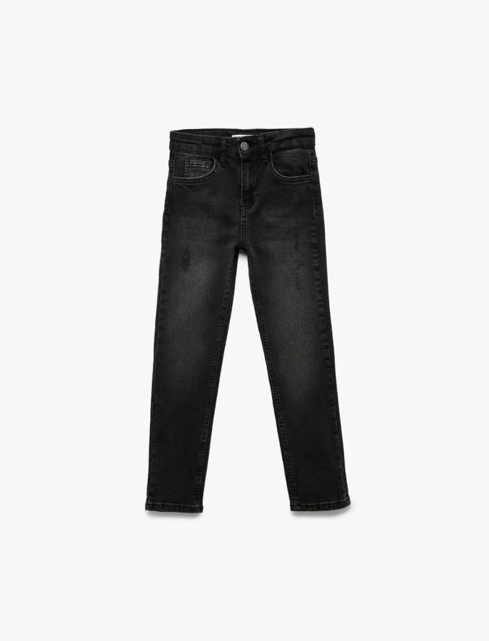 Resim Koton Erkek Çocuk Jean Pantolon 6Wkb40007Td