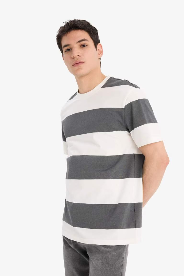 Resim Defacto Erkek T-shirt E5485AX/AR216
