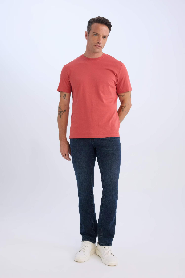 Resim Defacto Erkek  T-shirt V7699AZRD33