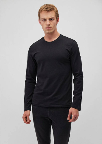 Resim Mavi Erkek Sweat