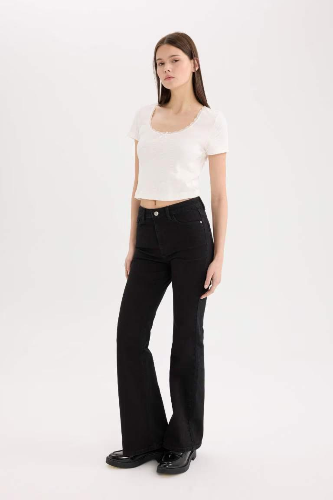 Resim Defacto Kadın  Jean Pantolon D6639AXNM40