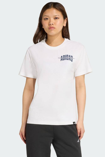 Resim Adidas W Colleg T Kadın T-Shirt Jv8545