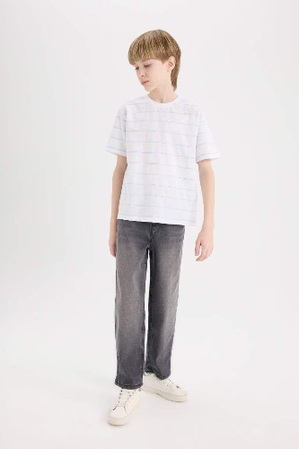 Resim Defacto Erkek Çocuk Kısa Kol T-shirt E3744A8WT36