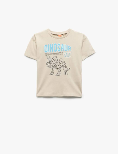 Resim Koton Erkek Bebek  T-shirt 5SMB10075TK