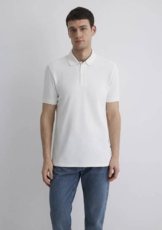Resim Mavi Polo Erkek T-Shirt M0612534-70057