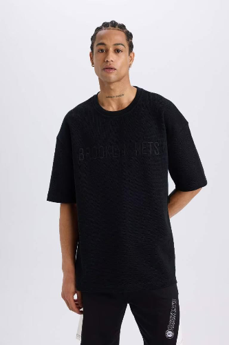 Resim Defacto Erkek  T-shirt D8504AX/BK81
