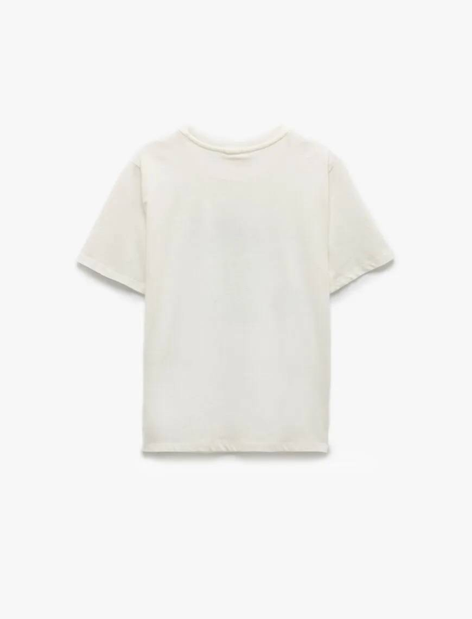 Resim Koton Kadın Kısa Kol T-shirt 5SAK50022UK