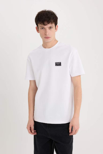 Resim Defacto Erkek  T-shirt D5516AXWT34