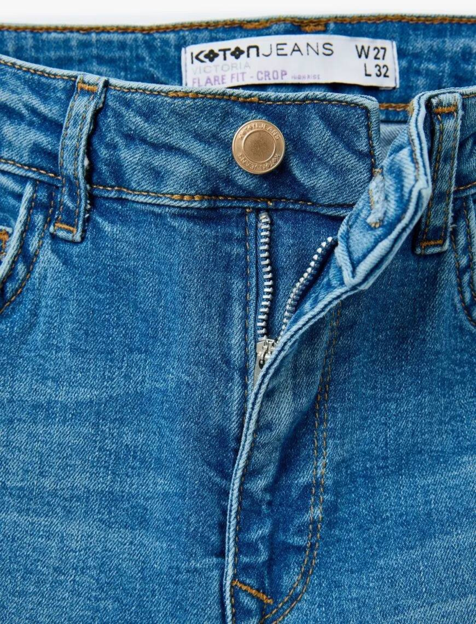 Resim Koton Kadın Jean Pantolon 5SAL40110MD