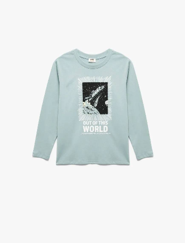 Resim Koton Erkek Çocuk Sweat 6WKB10238TK