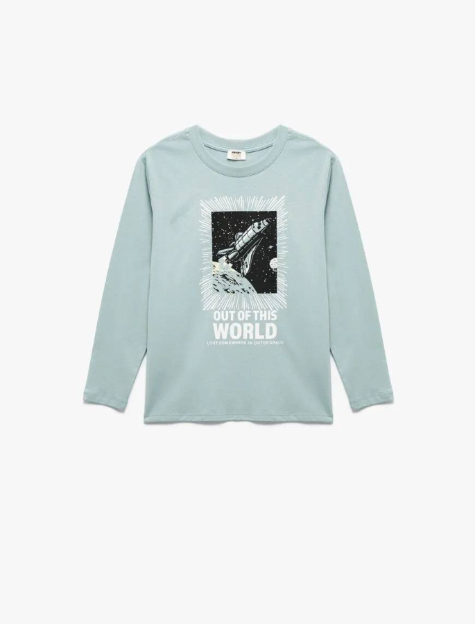 Resim Koton Erkek Çocuk Sweat 6WKB10238TK