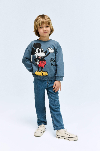 Resim Defacto Erkek Bebek Jean Pantolon A4099A5NM28