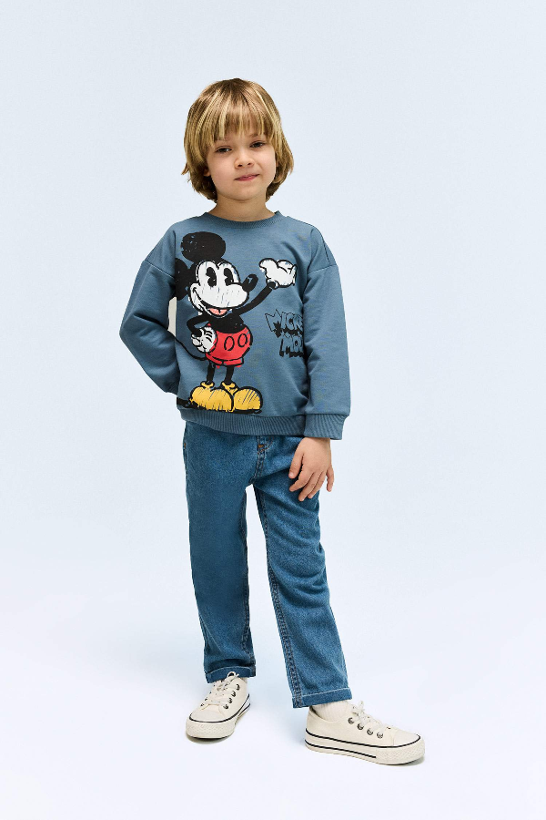 Resim Defacto Erkek Bebek Jean Pantolon A4099A5NM28