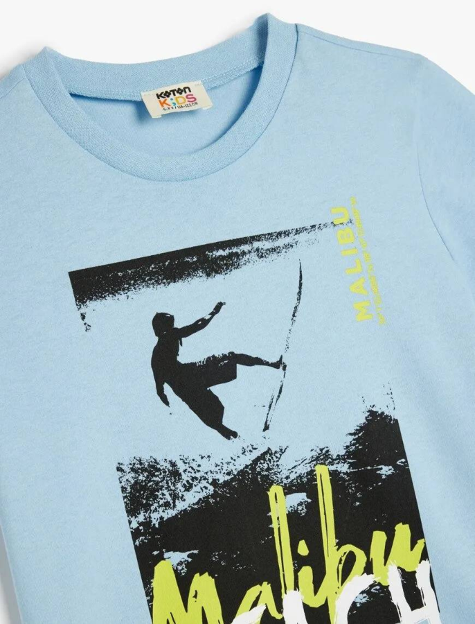 Resim Koton Erkek Çocuk T-shirt 5SKB10046TK