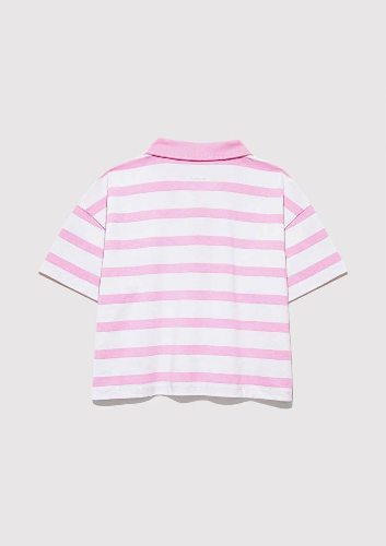 Resim Mavi Loose Kız Çocuk T-shirt M7610264-89905