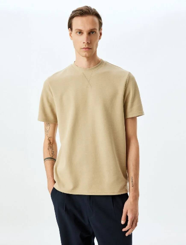 Resim Koton Erkek T-shirt 5SAM10039HK