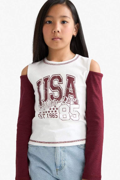 Resim Defacto Kız Çocuk  Sweat F7582A8/ER105