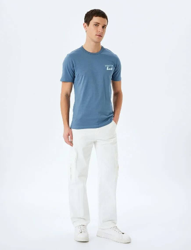 Resim Koton Erkek T-shirt 5SAM10335HK