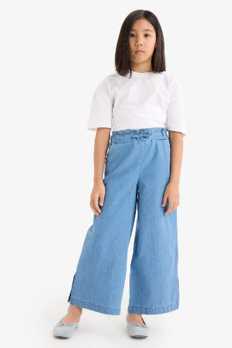 Resim Defacto Kız Çocuk Jean Pantolon D7102A8NM28