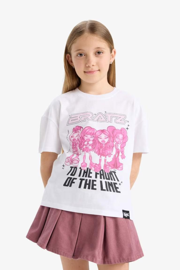 Resim Defacto Kız Çocuk T-shirt E6575A8/WT34