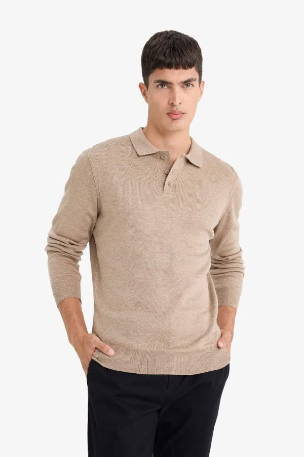 Resim Defacto Erkek  Kazak B9713AX/BG684