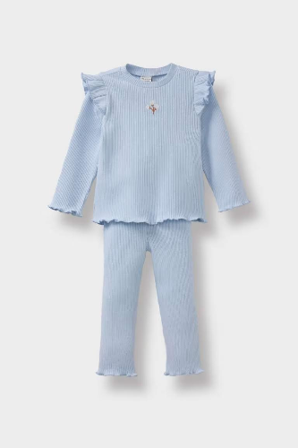 Resim Defacto Kız Bebek  Sweat Takım Y1122A2/BE216
