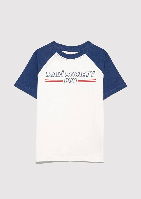 Resim Mavi Society Erkek Çocuk T-shirt M6610357-70057