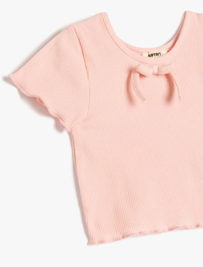 Resim Koton Kız Çocuk T-shirt 5SKG10079AK