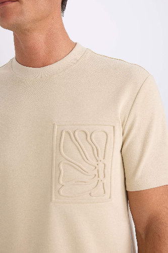 Resim Defacto Erkek  T-shirt B6496AXBG791