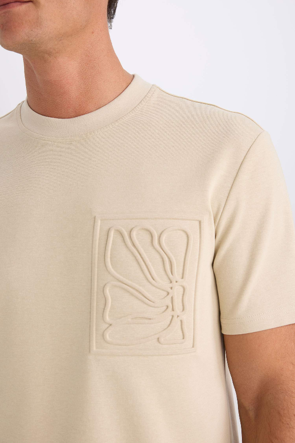 Resim Defacto Erkek  T-shirt B6496AXBG791