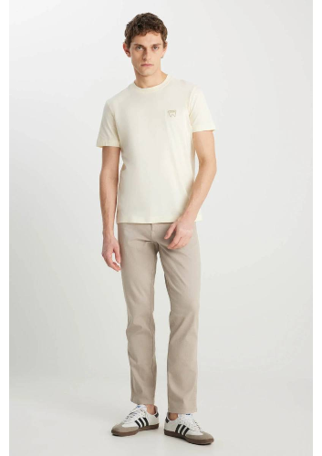 Resim Wrangler Regular Fit Small Logo  Erkek T-shirt MW70MD3XME