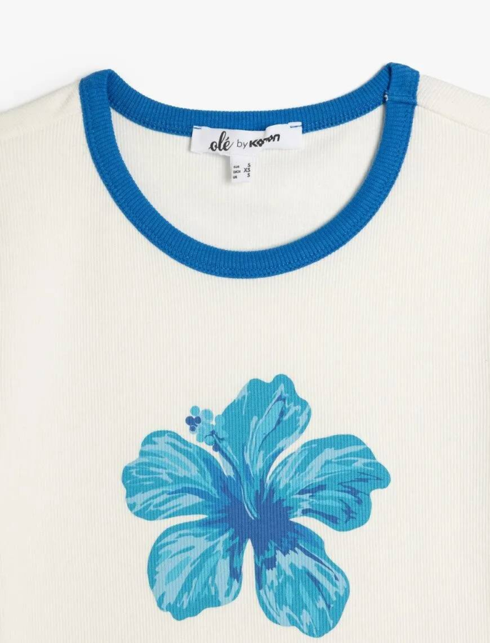 Resim Koton Kadın T-shirt 5SAL10083IK