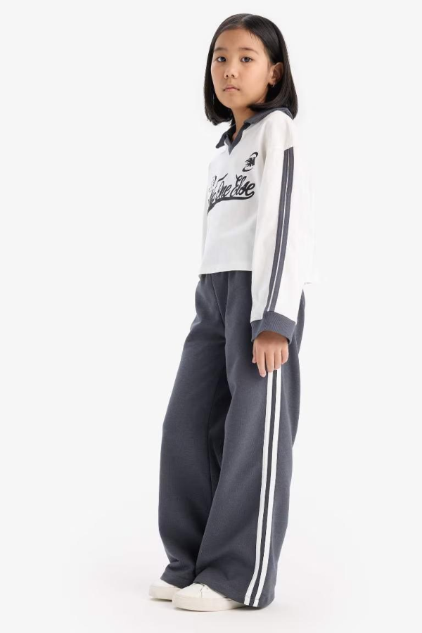 Resim Defacto Kız Çocuk  Sweat Takım D9471A8ER85