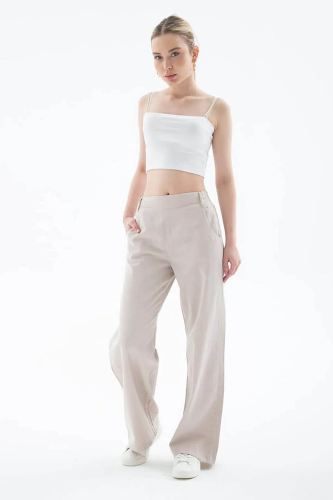 Resim Fashion Friends Kadın Kanvas Pantolon 25Y0042K1